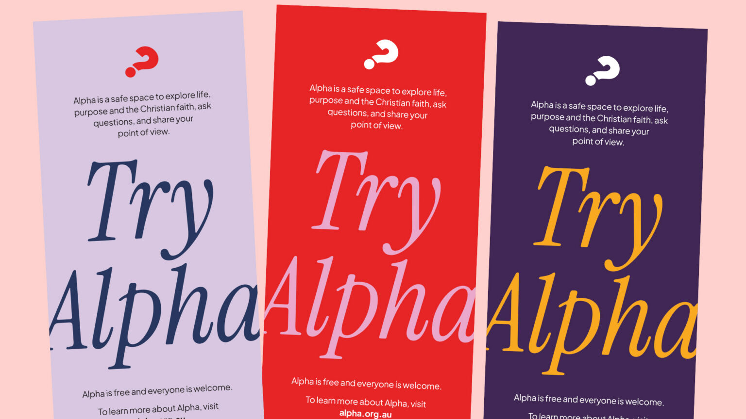 Generic Alpha Invitations - Alpha Australia